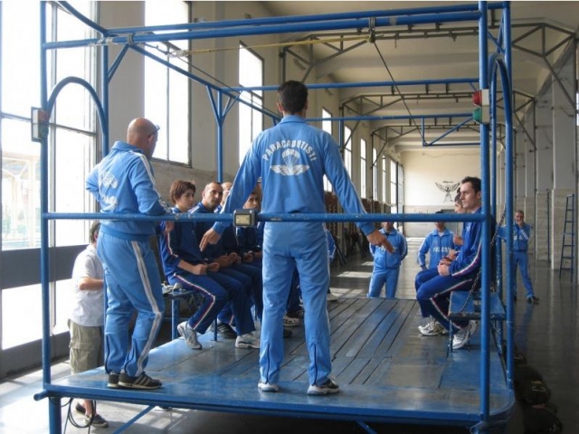 Entrenamiento en el gimnasio 